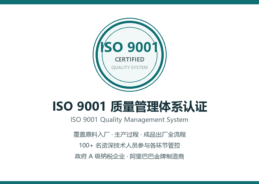 ISO9001 质量管理体系认证